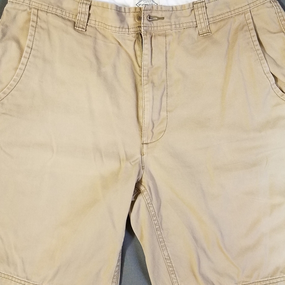 St Johns Bay shorts tan khaki mens sz 36 - Picture 9 of 9